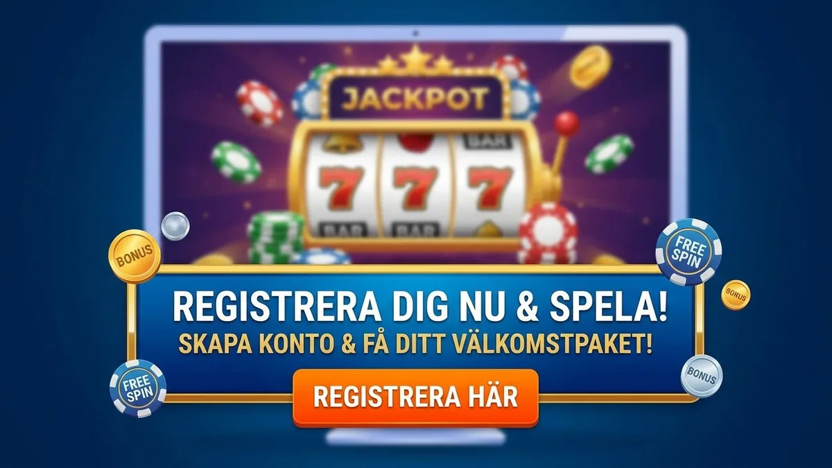 Registrera dig med bonus